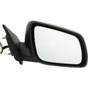 2008-2014 Mitsubishi Lancer Mirror RH, Power, Heated, Manual Fold, Textured.
