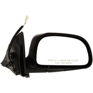 1997-2001 Mitsubishi Mirage Mirror RH, Power, Non-heated, Manual Fold, Sedan.