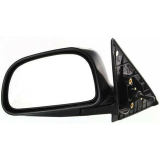 1997-2001 Mitsubishi Mirage Mirror LH, Manual Remote, Manual Fold, Sedan.