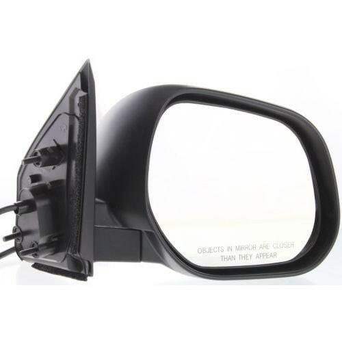 2007-2009 Mitsubishi Outlander Mirror RH, Power, Non-heated, Manual Fold.