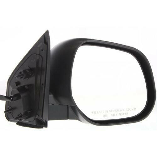 2007-2009 Mitsubishi Outlander Mirror RH, Power, Heated, Manual Folding.