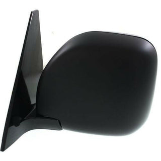 2001-2006 Mitsubishi Montero Mirror LH, Power, Heated, Manual Fold, Primed.