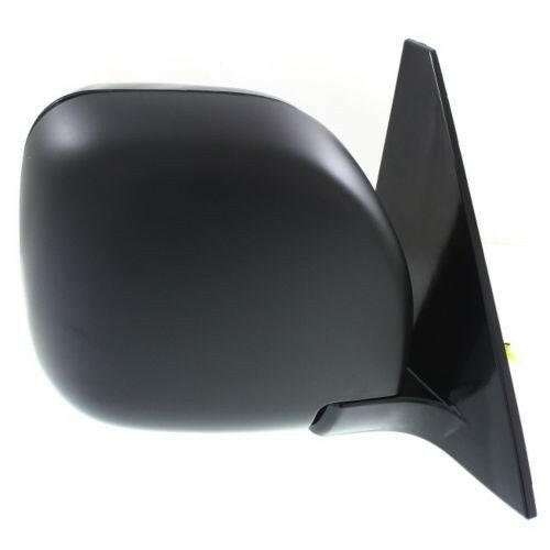 2001-2006 Mitsubishi Montero Mirror RH, Power, Heated, Manual Fold, Primed.