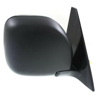 2001-2006 Mitsubishi Montero Mirror RH, Power, Heated, Manual Fold, Primed.