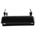 1992-1996 Ford F-150 Tailgate Handle, Smooth Black, Plastic.