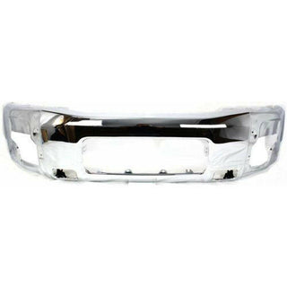 2004-2014 Nissan Titan Front Bumper, Chrome.