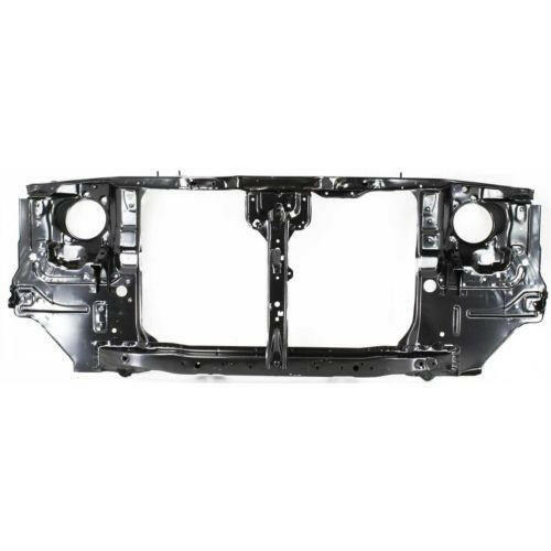 2003-2004 Nissan Frontier Radiator Support, Assembly, Black, Steel.