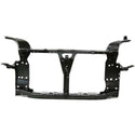2007-2012 Nissan Sentra Radiator Support, Assembly, Black, Steel.