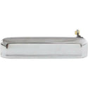 1986-1997 Nissan Pickup Front Door Handle LH, Outer, Chrome.
