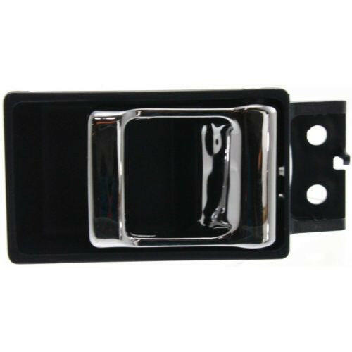 1986-1992 Nissan Pickup Front Door Handle, Chrome Lever+blue Hsg..