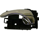 2000-2001 Nissan Maxima Front Door Handle LH, Inside, Chrome, (=rear).
