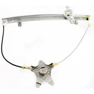 1991-1994 Nissan Sentra Front Window Regulator LH, Manual, 4-Door.