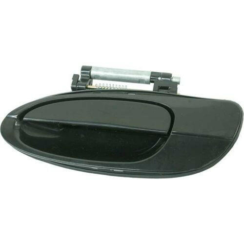 2000-2003 Nissan Maxima Rear Door Handle LH, Smooth Black, w/Black Lever.