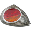 2002-2003 Nissan Maxima Tail Lamp LH, Lens And Housing, Dark Interior.