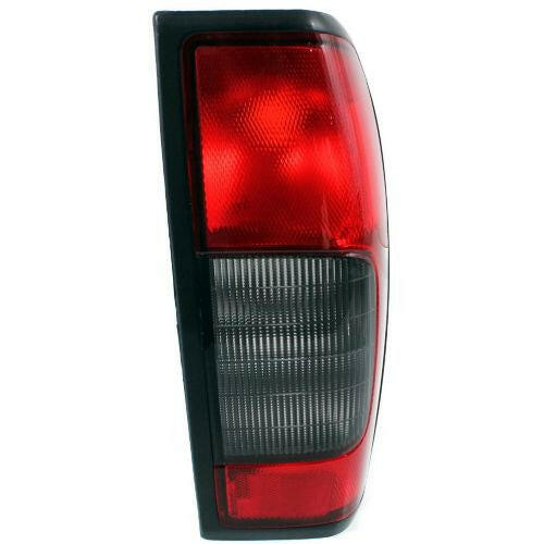 2003-2004 Nissan Frontier Tail Lamp RH, Red And Smoke.
