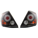 2007-2008 Nissan Altima Clear Tail Lamp, Assembly, Led, Set Of 2, Sedan.