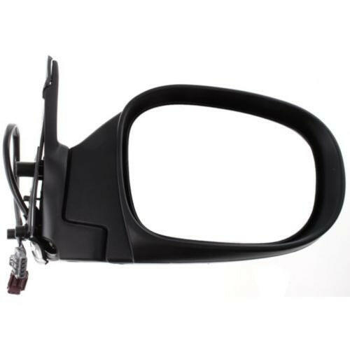 1999-2000 Nissan Pathfinder Mirror RH, Power, Heated, Manual Fold, Textured.