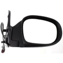 1999-2000 Nissan Pathfinder Mirror RH, Power, Heated, Manual Fold, Textured.