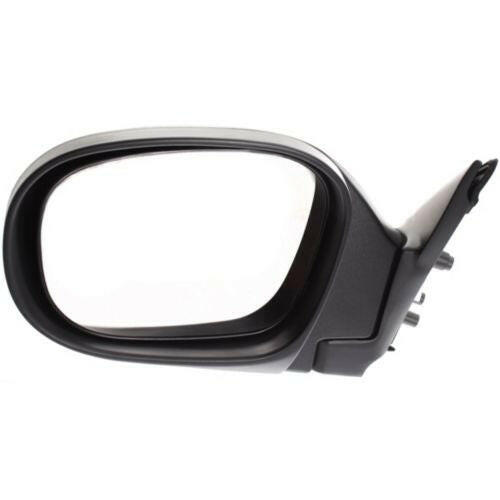 1999-2000 Nissan Pathfinder Mirror LH, Manual, Non Heated, Manual Fold, Textured.