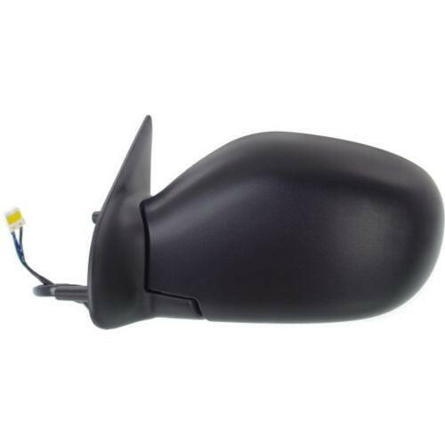 2000-2004 Nissan Pathfinder Mirror LH, Power, Heated, Manual Fold, Textured.