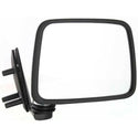 1986-1997 Nissan Pickup Mirror RH, Manual Folding, Chrome.