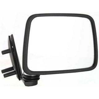 1986-1997 Nissan Pickup Mirror RH, Manual Folding, Chrome.