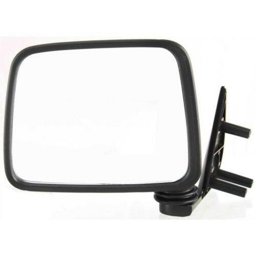 1986-1997 Nissan Pickup Mirror LH, Manual Folding, Pedestal Mount Type.