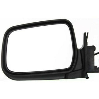 1998-2004 Nissan Frontier Mirror LH, Power, Manual Folding, Non-heated.