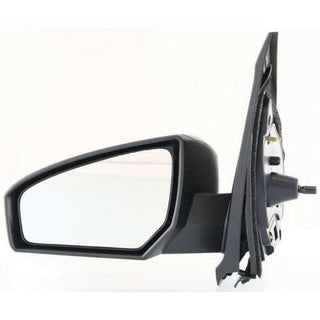 2007-2012 Nissan Sentra Mirror LH, Manual Remote, Non-heated, Non-folding.