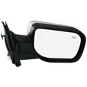 2004-2012 Nissan Armada Mirror RH, Power, Heated, Manual Fold, w/Chrome Cover.