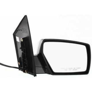 2004-2009 Nissan Quest Mirror RH, Housing, Power, Non-heated, Manual Fold.