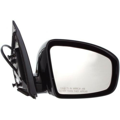 2009-2013 Nissan Murano Mirror RH, Power, Heated, Manual Fold, w/Memory.