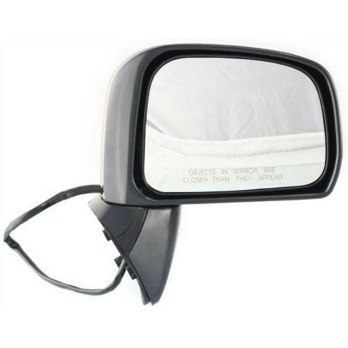 2007-2012 Nissan Versa Mirror RH, Power, Manual Folding, Non-heated.