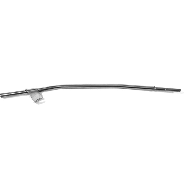 1986-1987 BUICK TURBO 3.8 OIL DIPSTICK TUBE (STAINLESS STEEL WITH BLACK PAINT).