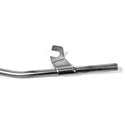 1986-1987 BUICK TURBO 3.8 OIL DIPSTICK TUBE (STAINLESS STEEL WITH BLACK PAINT).