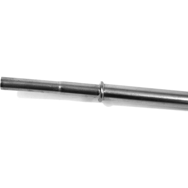 1986-1987 BUICK TURBO 3.8 OIL DIPSTICK TUBE (STAINLESS STEEL WITH BLACK PAINT).