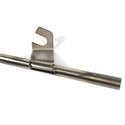 1986-1987 BUICK TURBO 3.8 OIL DIPSTICK TUBE (STAINLESS STEEL WITH BLACK PAINT).