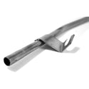 1986-1987 BUICK TURBO 3.8 OIL DIPSTICK TUBE (STAINLESS STEEL WITH BLACK PAINT).