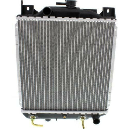 1989-1994 Suzuki Swift Radiator, 2-Row, 13.75 x 12.88 x 1.25 in core.