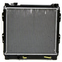 1990-1991 Toyota 4Runner Radiator, 6Cyl, RWD.
