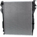 2011-2012 Ram 3500 Radiator, 6.7L Eng., Turbo, Diesel Engine.
