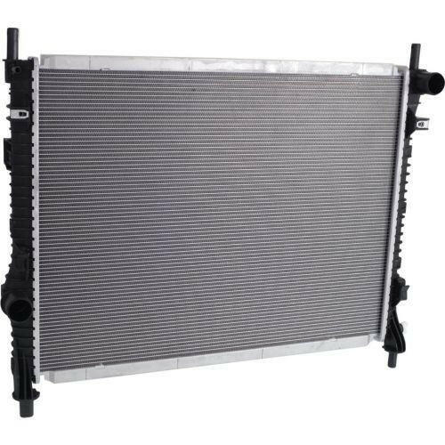 2015-2016 Ford Mustang Radiator, 3.7L/5.0L, w/o Performance, Conv./Coupe.