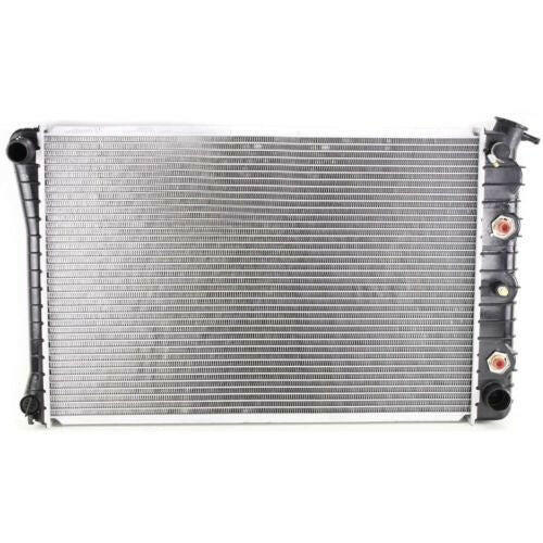 1973-1975 Chevy C20 Suburban Radiator, 26x17 core, Aluminum, Uni-fit.