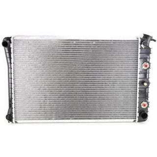 1973-1975 Chevy C20 Suburban Radiator, 26x17 core, Aluminum, Uni-fit.