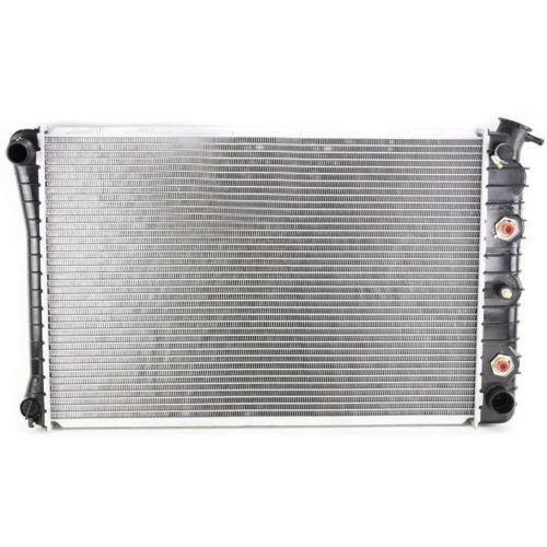 1979-1980 GMC C3500 Radiator, 26x17 core, Aluminum, Uni-fit.