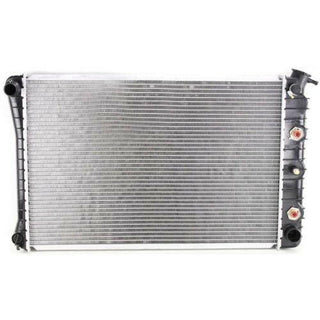 1979-1980 GMC P1500 Radiator, 26x17 core, Aluminum, Uni-fit.