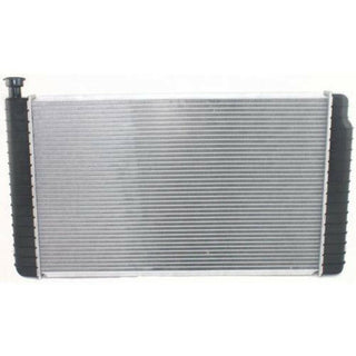 1996-1999 GMC C1500 Radiator, 28x17 in core, With EOC, 5.0L Engine.