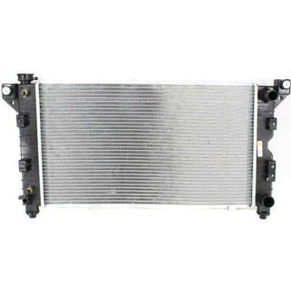 2000 Chrysler Voyager Radiator, Outlet on right side.