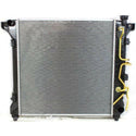 1997-1999 Dodge Dakota Radiator, With Auxiliary Trans Cooler.