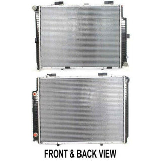 1998-2002 Mercedes Benz E430 Radiator, 8cyl, 4.3L, 1 Row Tank, Aluminum Core.